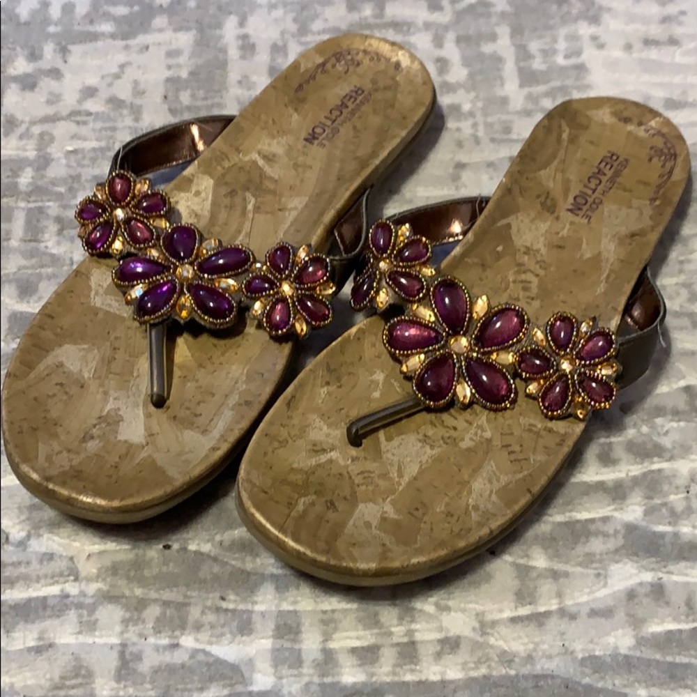 Flower sandals
